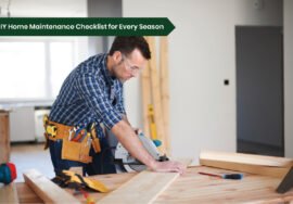 DIY Home Maintenance Checklist